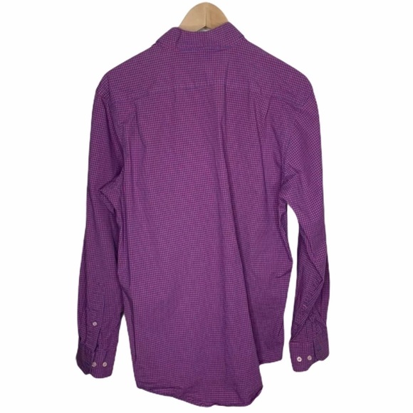 Southern Tide mens check button front shirt M - Picture 5 of 5